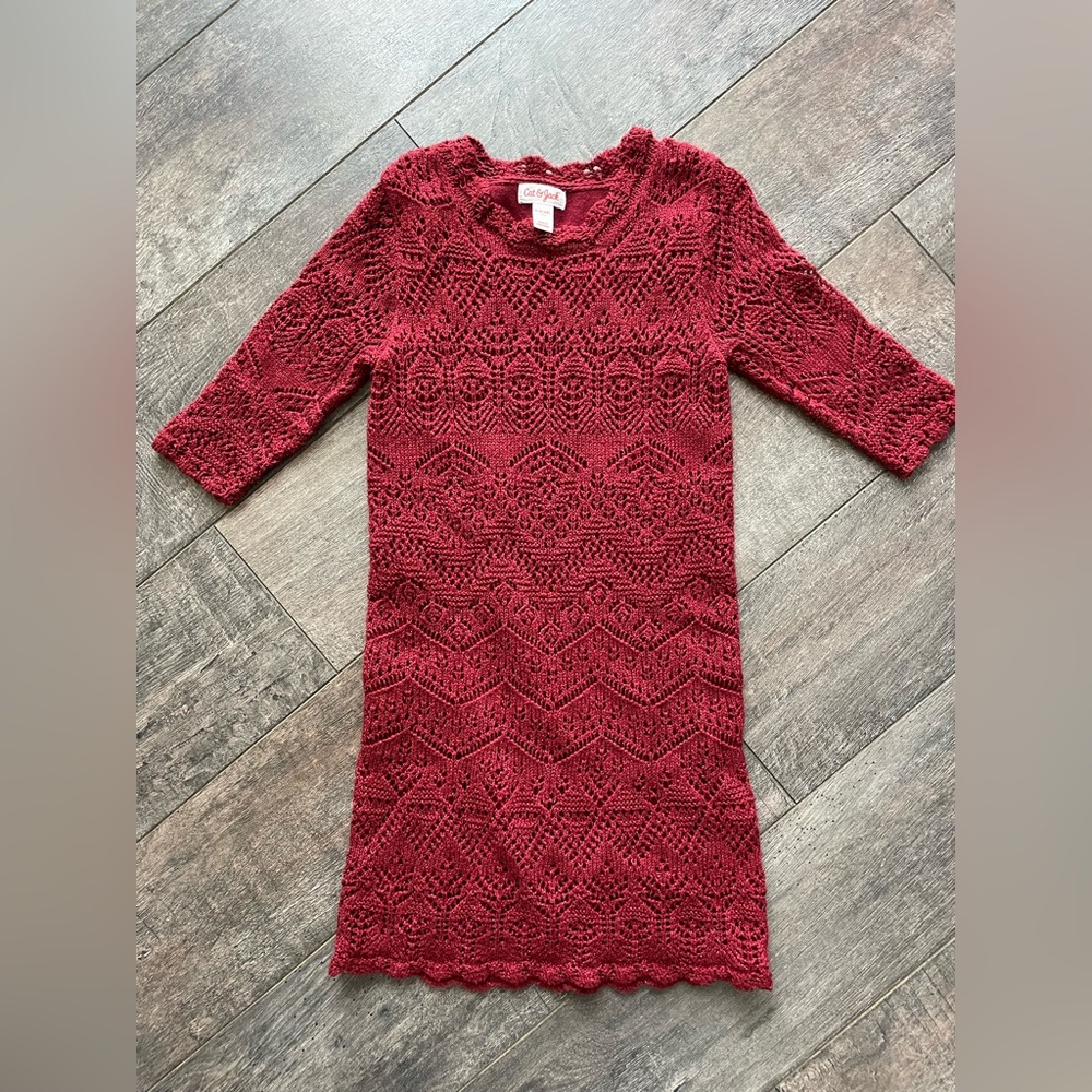 Girls Sweater Dress, Size 6 /6x